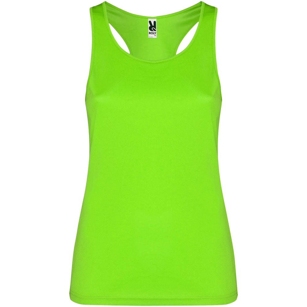 Canotta sportiva da donna Shura - Lime