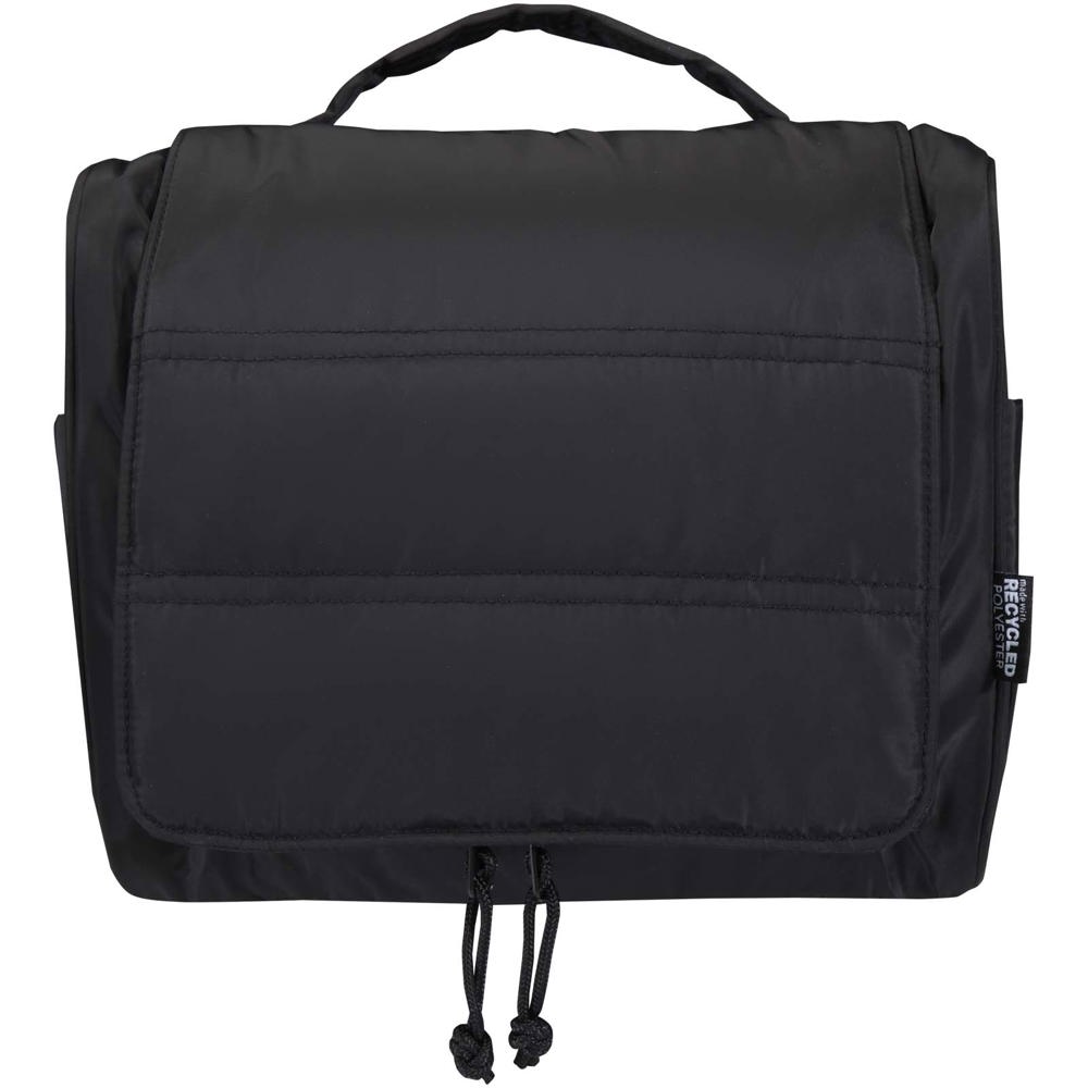 Beauty case da appendere in materiale riciclato certificato GRS Puffer - 8L