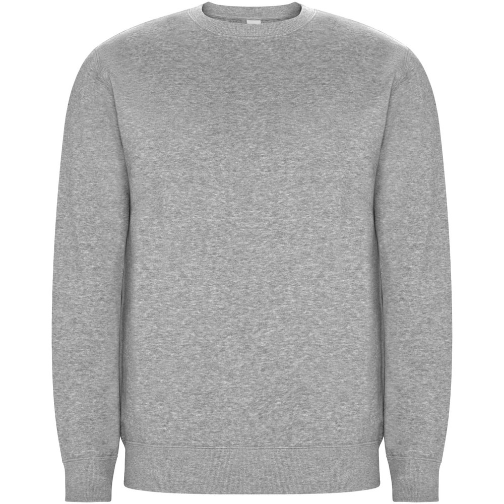 Maglione unisex a girocollo in cotone biologico Batian - Grigio mélange