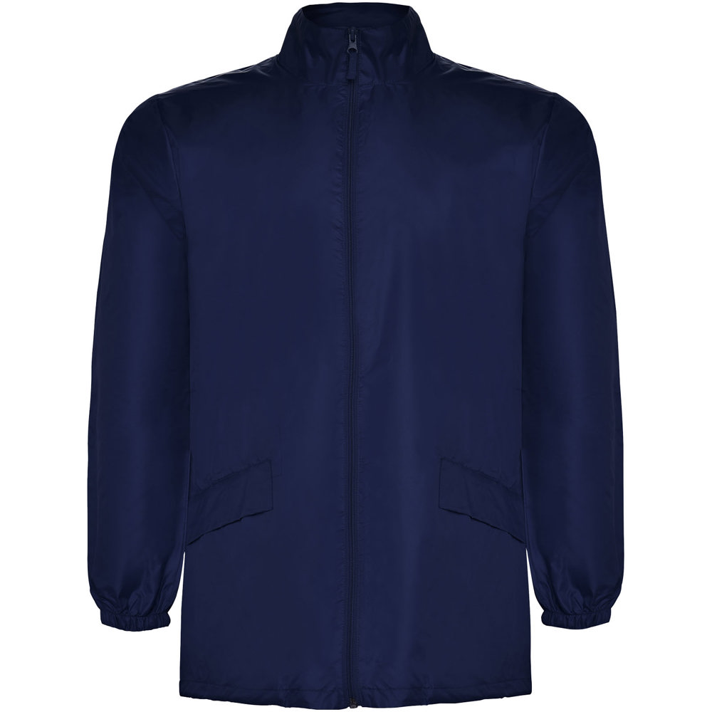 Giacca impermeabile leggera unisex Escocia - Blu navy