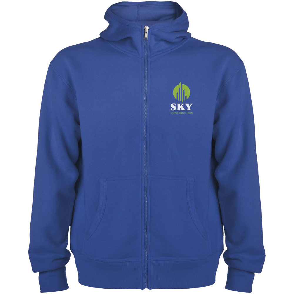 Felpa unisex con cappuccio e zip intera Montblanc