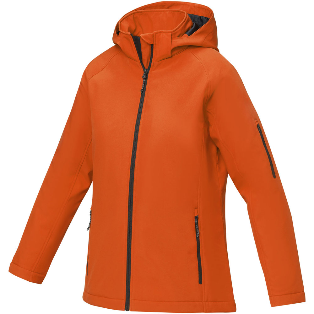 Giacca softshell imbottita da donna Notus - Arancione