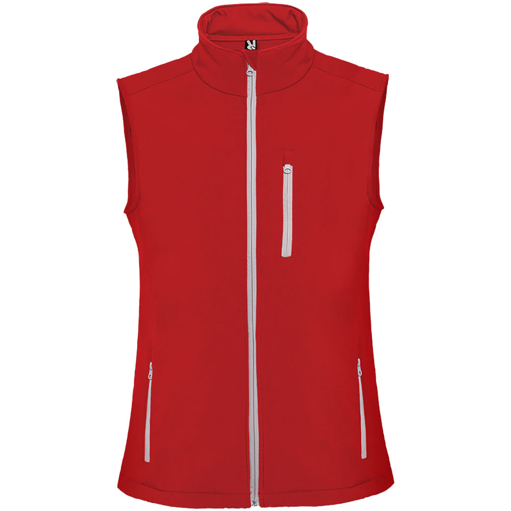 Smanicato softshell unisex Nevada - Rosso