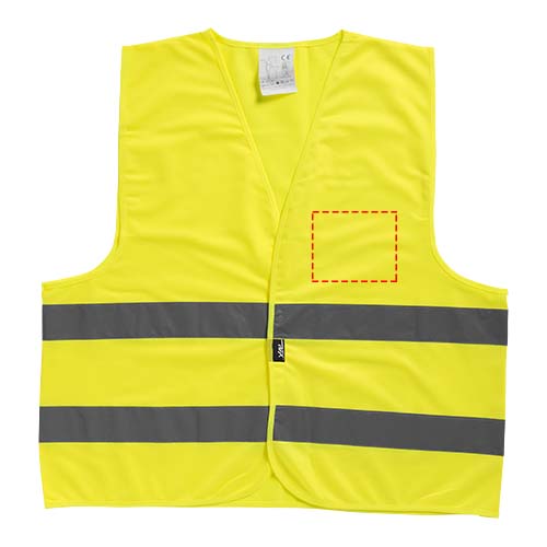 Gilet di sicurezza Watch-out in custodia per uso professionale