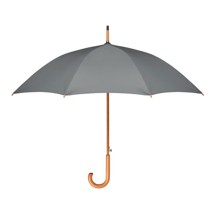 CUMULI RPET - Ombrello 23,5" in pongee RPET - Grigio