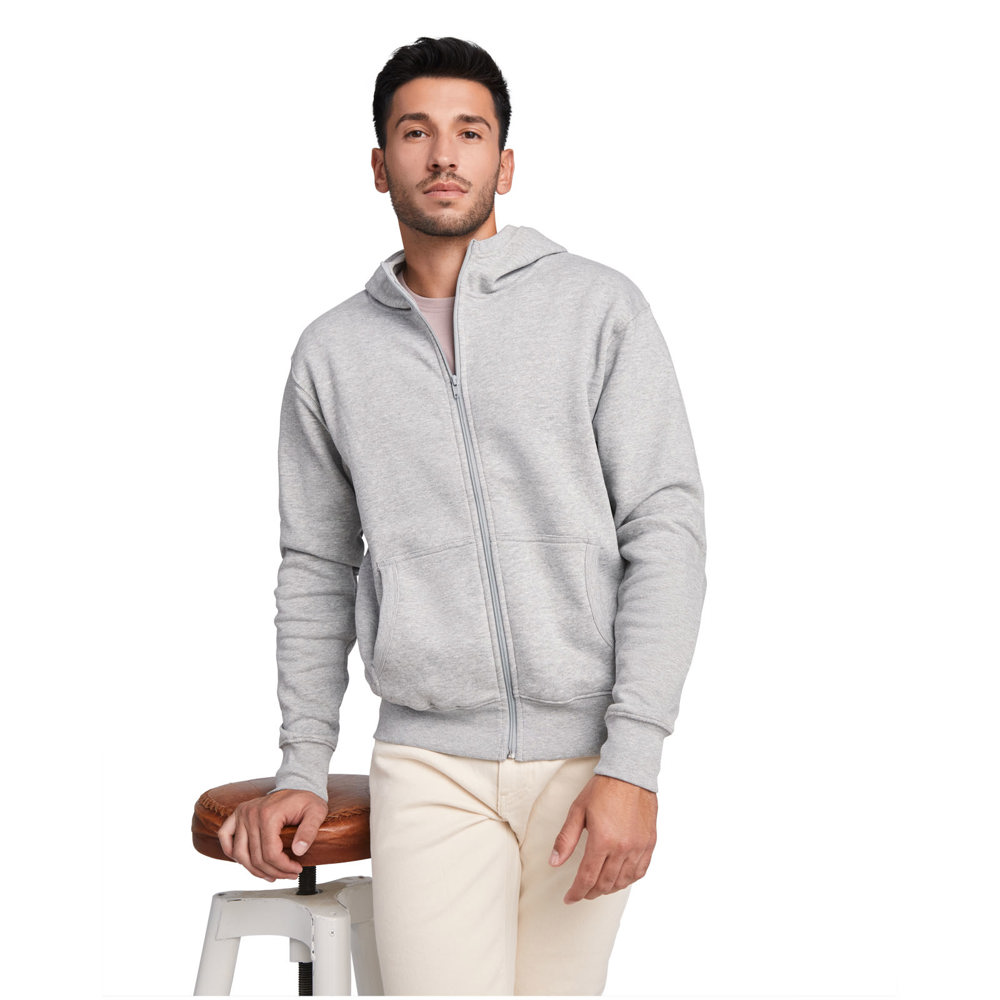 Felpa unisex con cappuccio e zip intera Montblanc
