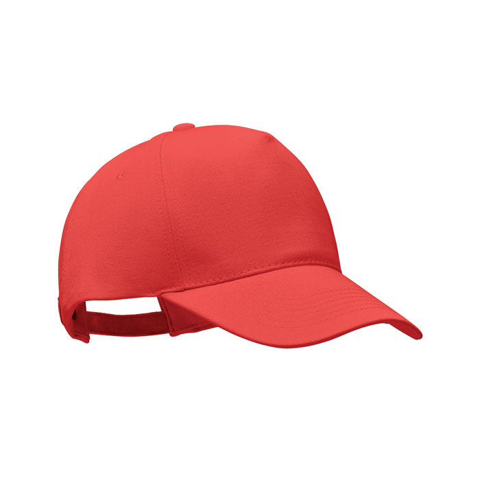 BICCA CAP - Cappello cotone bio 250 gr/m² - Rosso