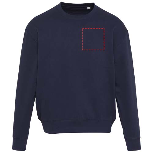 Maglione unisex a girocollo in cotone biologico certificato OCS da 280 g/m² Boris