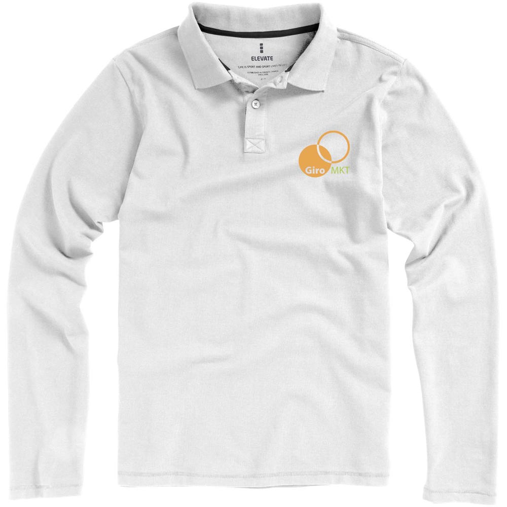 Polo Calgary a manica lunga da uomo