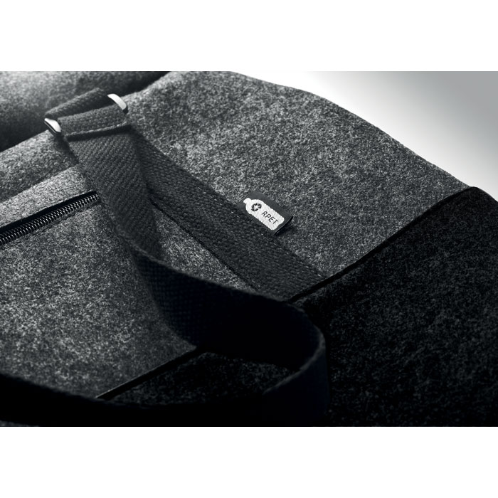 INDICO BAG - Borsa weekend in feltro RPET