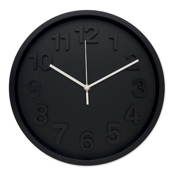 MURO - Orologio da parete in PP - Nero