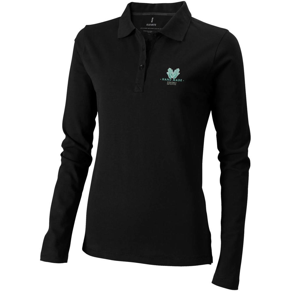 Polo Calgary a manica lunga da donna