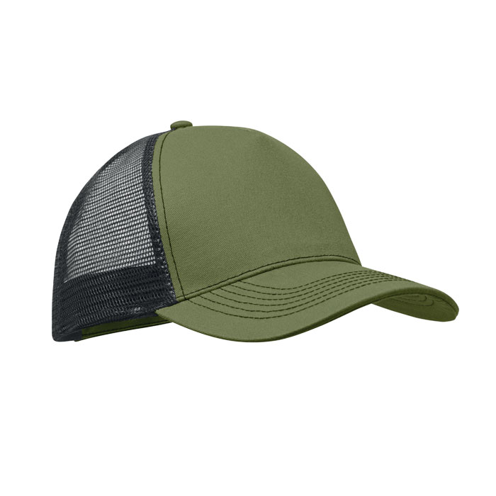 BLIST - Cappello trucker a 5 pannelli - Verde militare