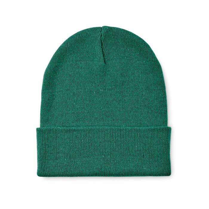 BEANIX - Berretto in maglia con bordino - Verde Scuro