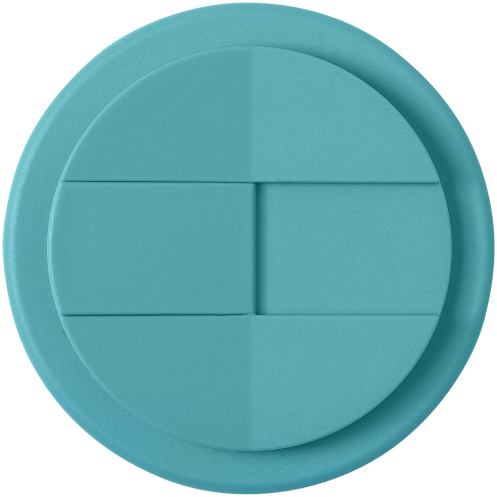 Bicchiere Americano® Espresso Eco da 250 ml in materiale riciclato con coperchio a prova di perdita