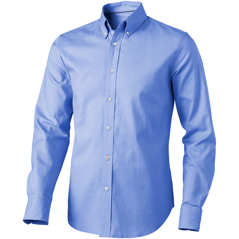 Camicia oxford Vaillant a manica lunga da uomo - Blu chiaro
