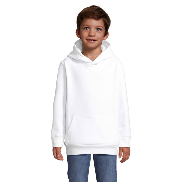 CONDOR KIDS - CONDOR KIDS Felpa cappuccio - Bianco