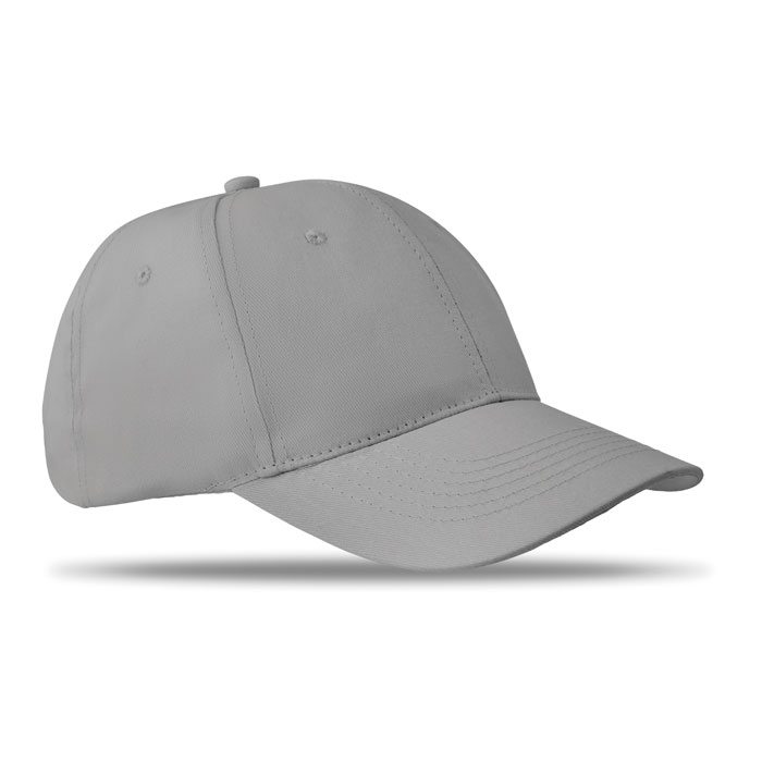 BASIE APOLLO - Cappellino 6 pannelli 160/gr - Grigio