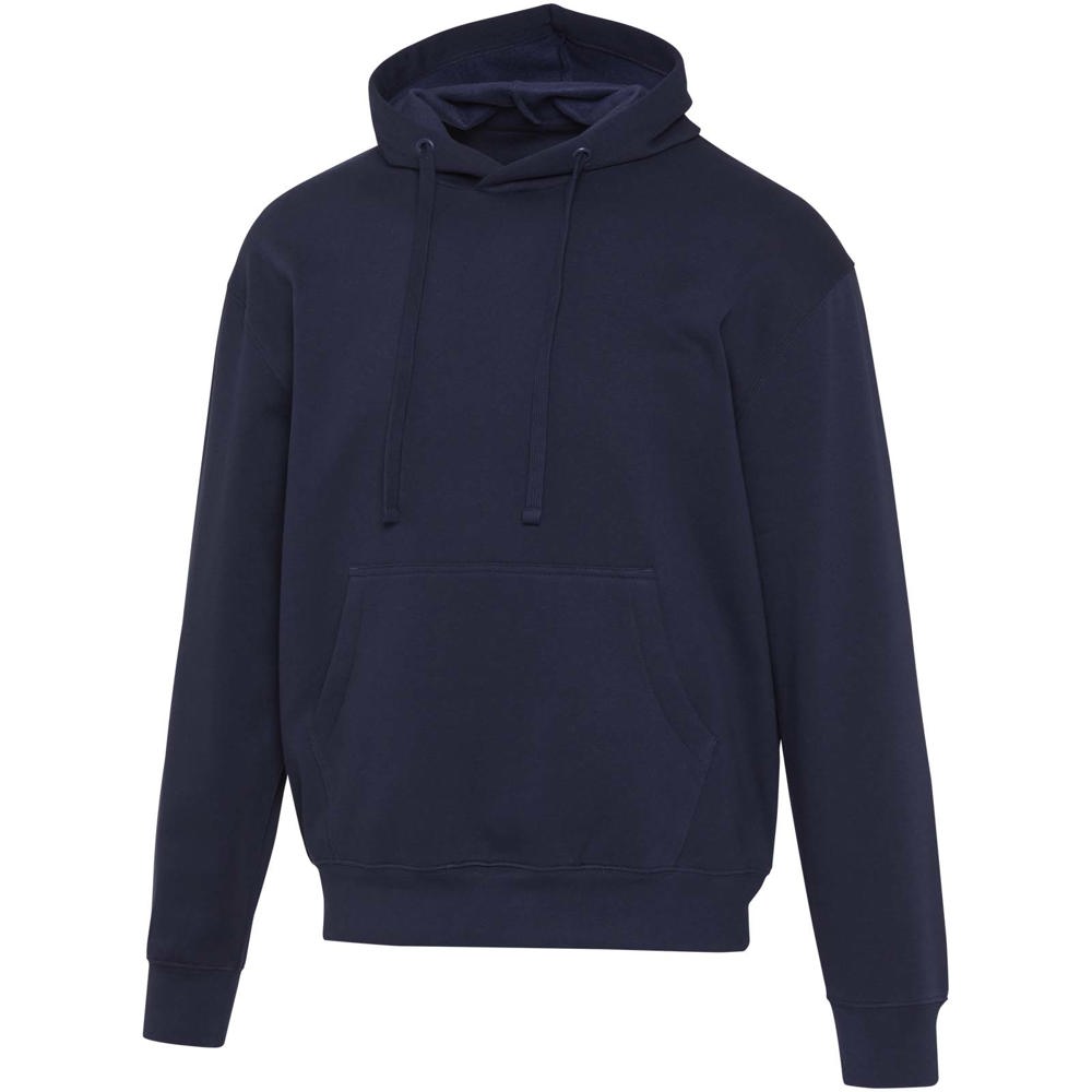 Felpa con cappuccio oversize in cotone biologico certificato OCS da 280 g/m2 Boris - Navy