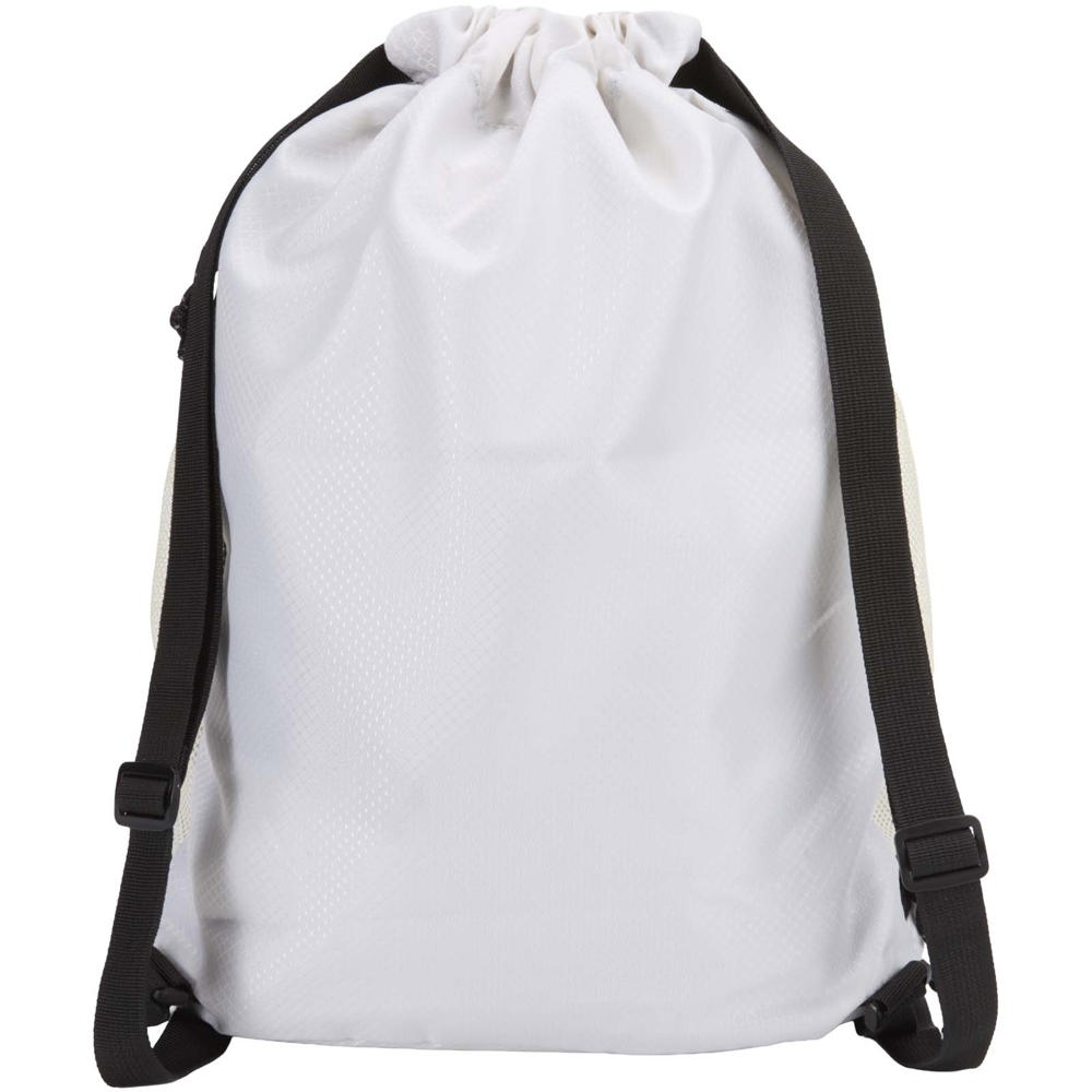 Borsa sportiva con cordoncino in materiale riciclato certificato GRS e scomparto inferiore da 18 litri Nomad