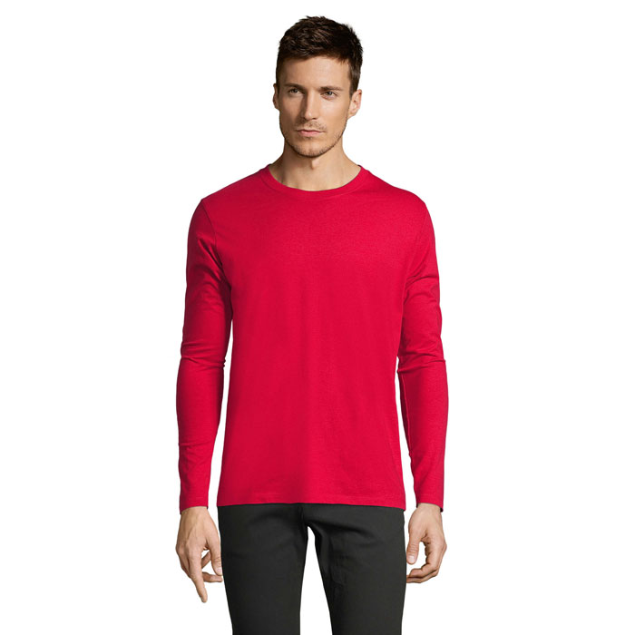 IMPERIAL LSL MEN - IMPERIAL LSL UOMO T Shirt - Rosso