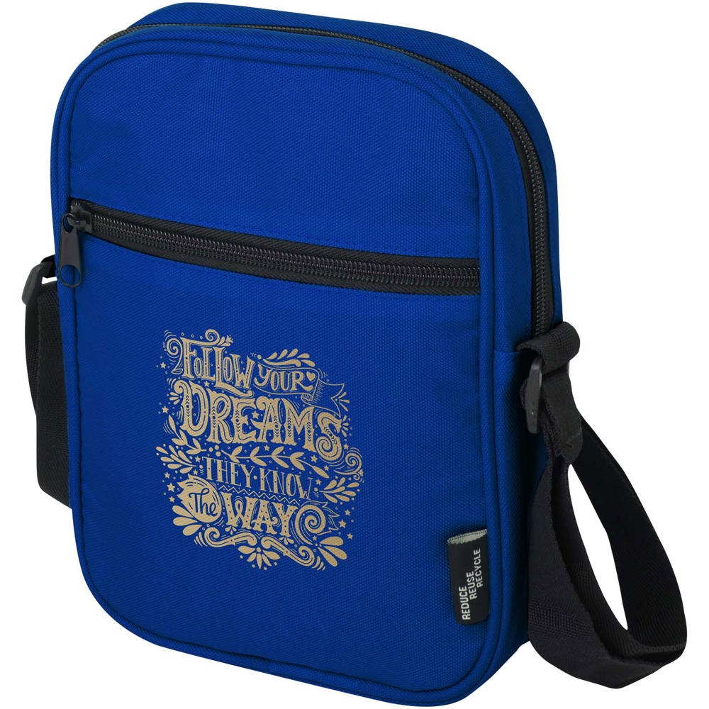 Borsa a tracolla in materiale riciclato certificato GRS Byron 2l