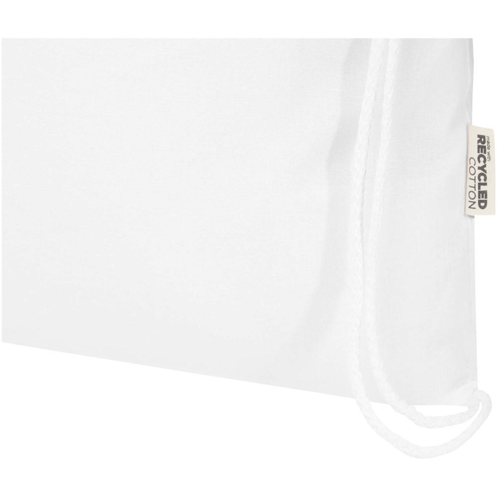 Borsa con cordoncino in materiale riciclato GRS da 180 g/m² Peru Blend - 5L