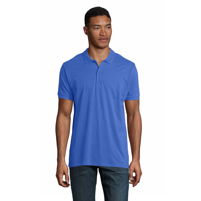 PLANET MEN - Polo PLANET UOMO 170g - Blu Royal