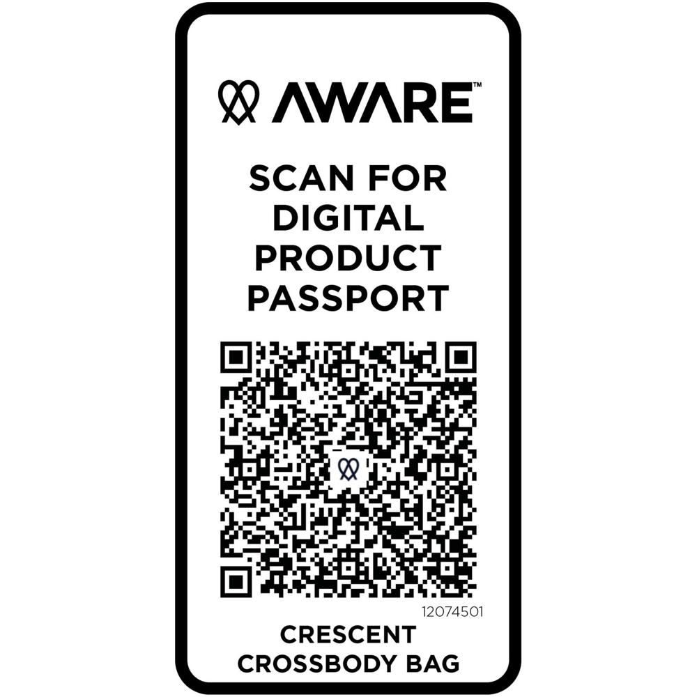Borsa a tracolla Aware™ in materiale riciclato da 500 g/m² Crescent