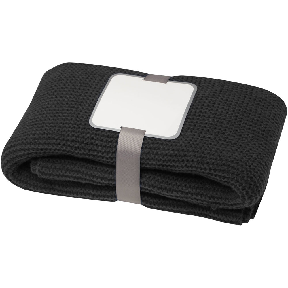 Coperta lavorata maglia di poliestere GRS da 150 x 120 cm Suzy