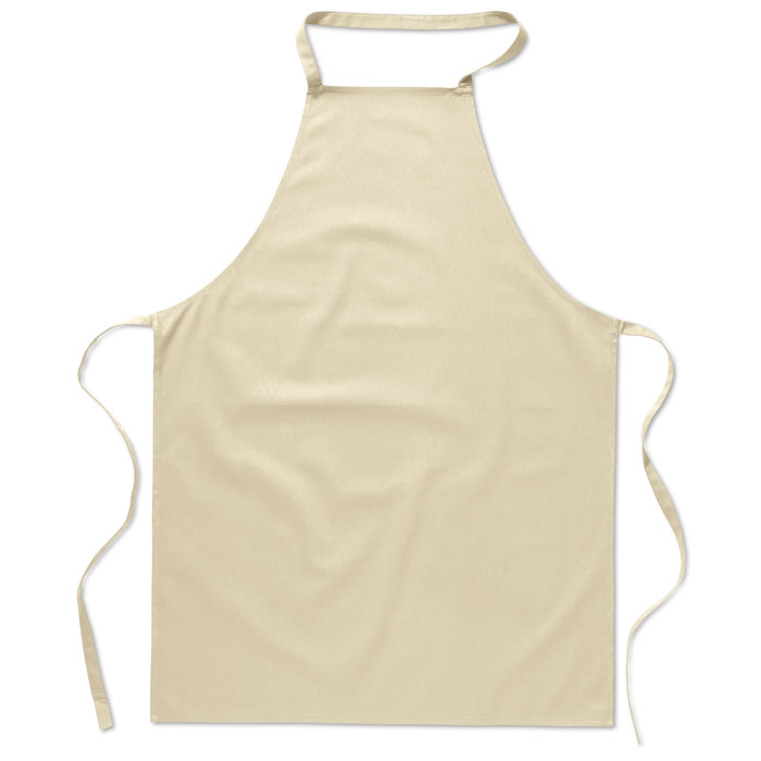 KITAB GLASGOW - Grembiule da cucina in cotone - Beige
