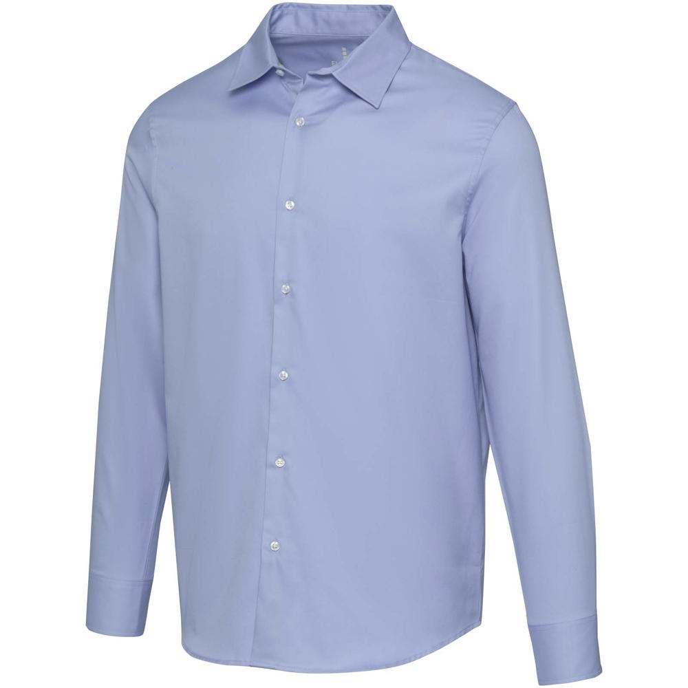 Camicia in twill da uomo Citrine - Blu chiaro