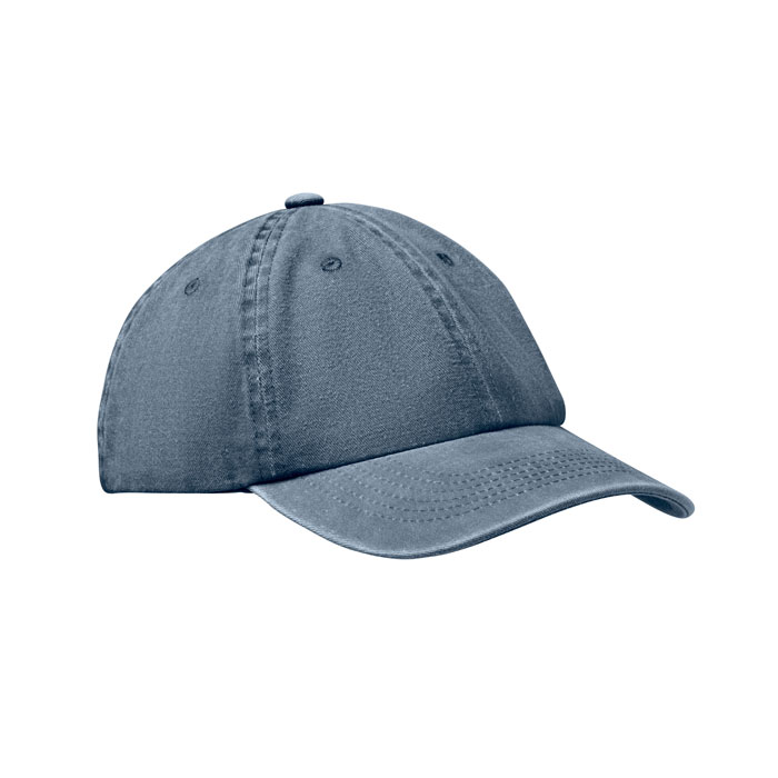 BEAU - Cappellino da baseball a 6 pann - Blu