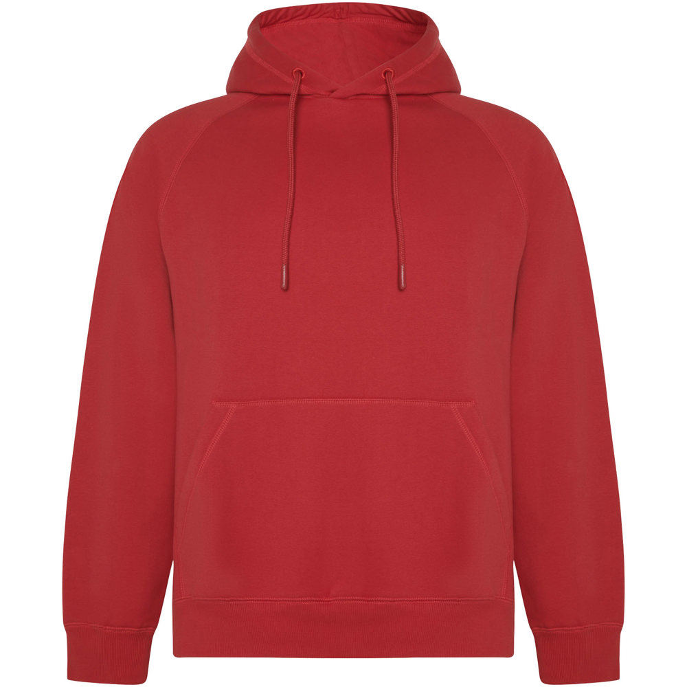 Felpa con cappuccio unisex in cotone biologico Vinson - Rosso
