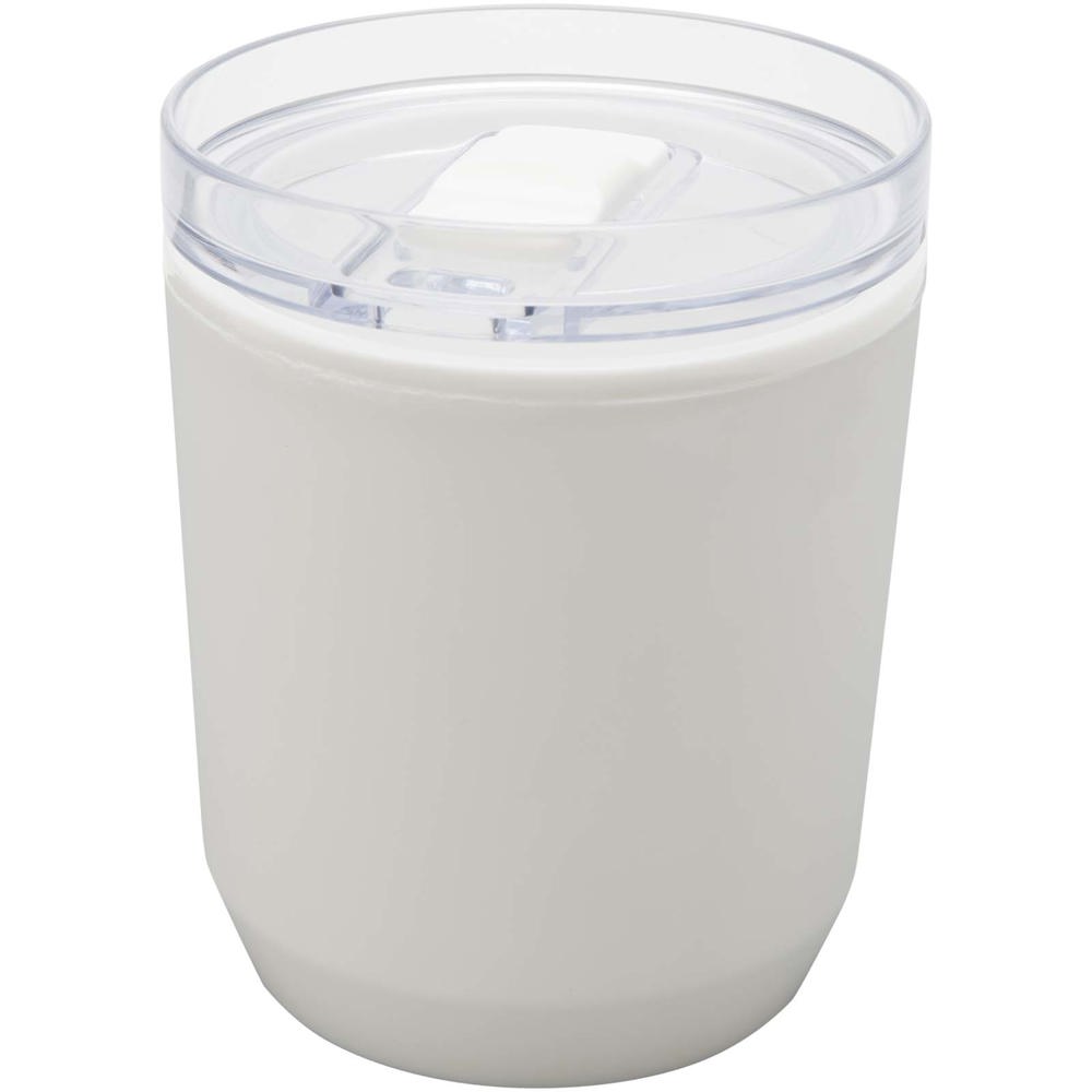 Bicchiere a doppia parete in plastica riciclata da 180 ml Hudson