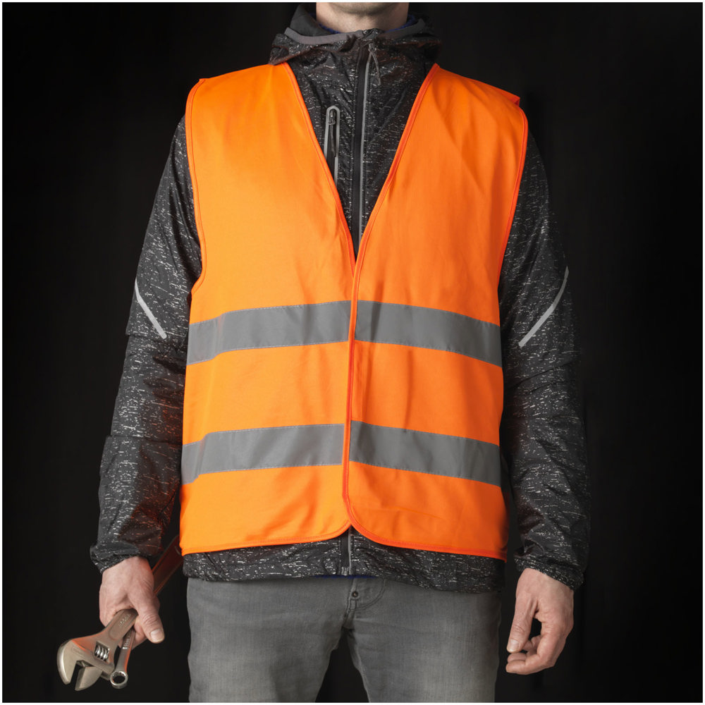 Gilet di sicurezza Watch-out in custodia per uso professionale