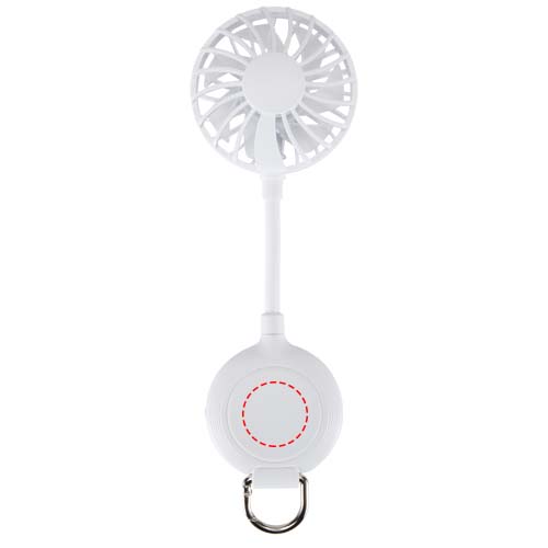  Ventilatore portatile magnetico in plastica riciclata Ventio