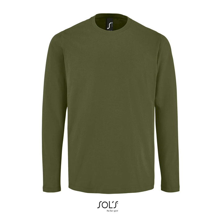 IMPERIAL LSL MEN - IMPERIAL LSL UOMO T Shirt - Kaki Scuro