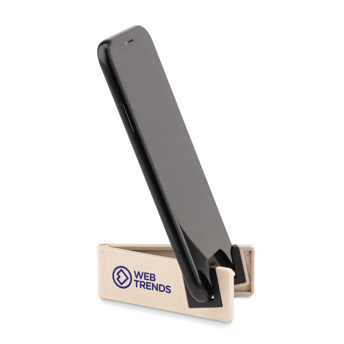STANDOL+ - Porta telefono in bamboo/ABS