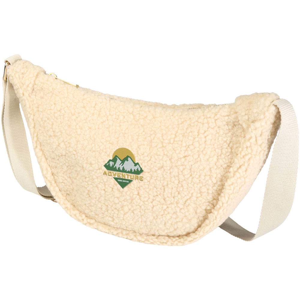 Borsa a tracolla in sherpa riciclato certificato GRS da 3 litri Bear