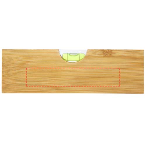 Livella a bolla con apribottiglie in bambù Flush