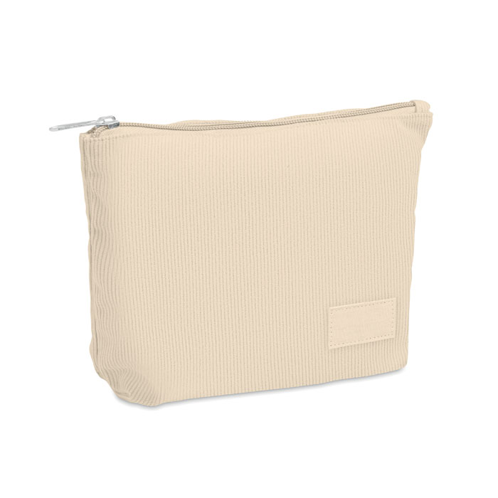 CORDY T - Porta cosmetici in velluto - Beige