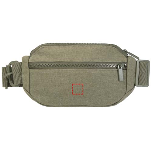 Borsa a tracolla Aware™ in materiale riciclato da 500 g/m² Crescent