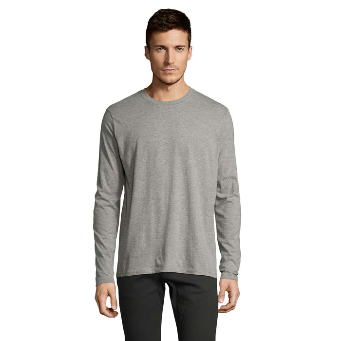 IMPERIAL LSL MEN - IMPERIAL LSL UOMO T Shirt - Grigio melange