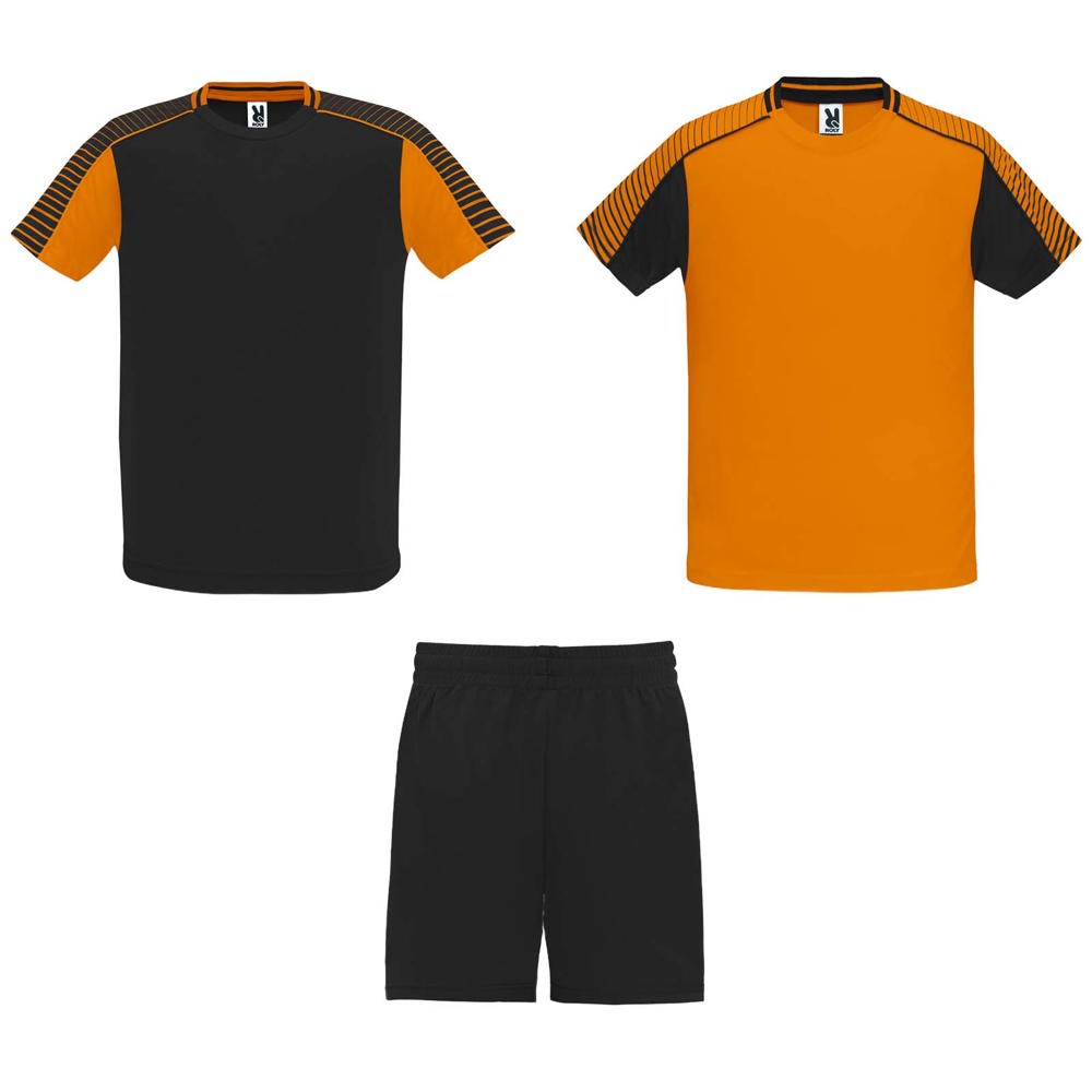 Completo sportivo da bambino Juve - Arancione, Nero