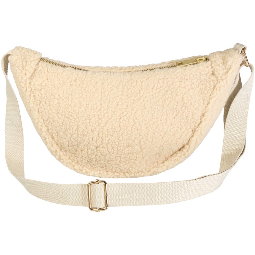 Borsa a tracolla in sherpa riciclato certificato GRS da 3 litri Bear