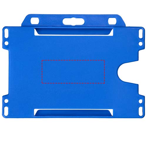 Porta badge in plastica riciclata Vega