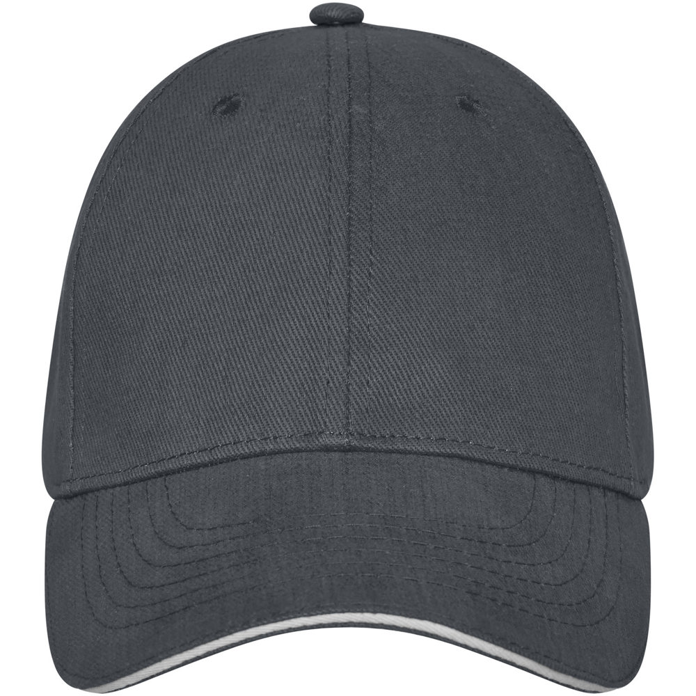 Cappellino Darton a 6 pannelli con visiera a sandwich