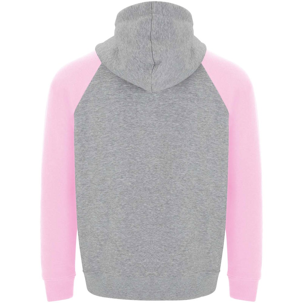 Felpa con cappuccio unisex bicolore Badet