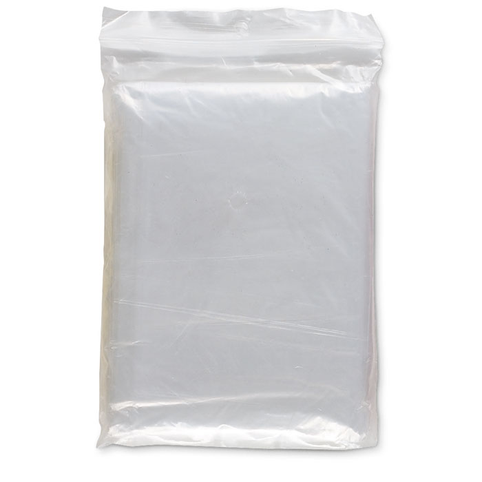 SPRINKLE - Poncho pieghevole in polybag - Trasparente